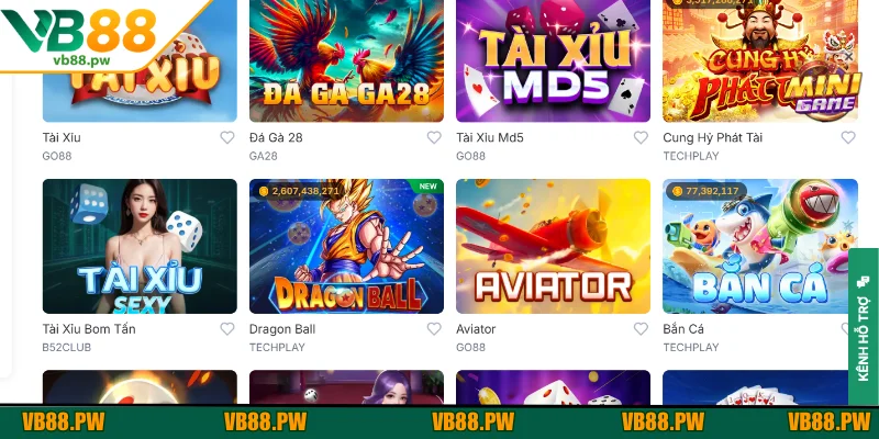 4 điểm mạnh nổi bật làm nên tên tuổi nhà cái VB88